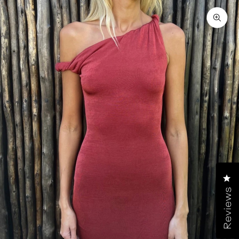 BNWT Johansen Long Poppy Dress in Red XS